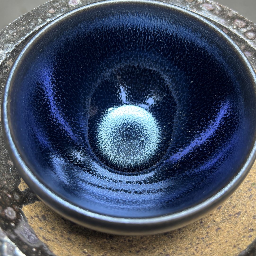 蓝麒麟建盏主人杯