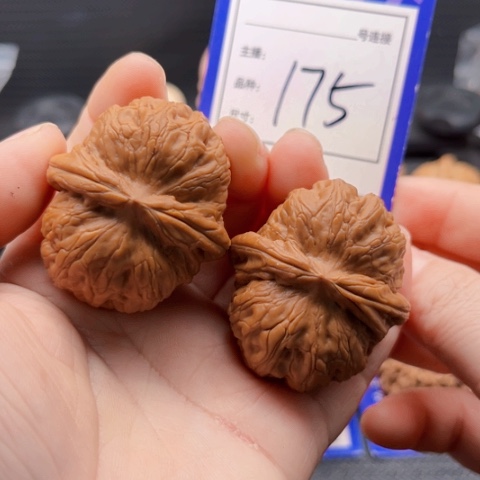 文玩核桃把件43元宝全 175