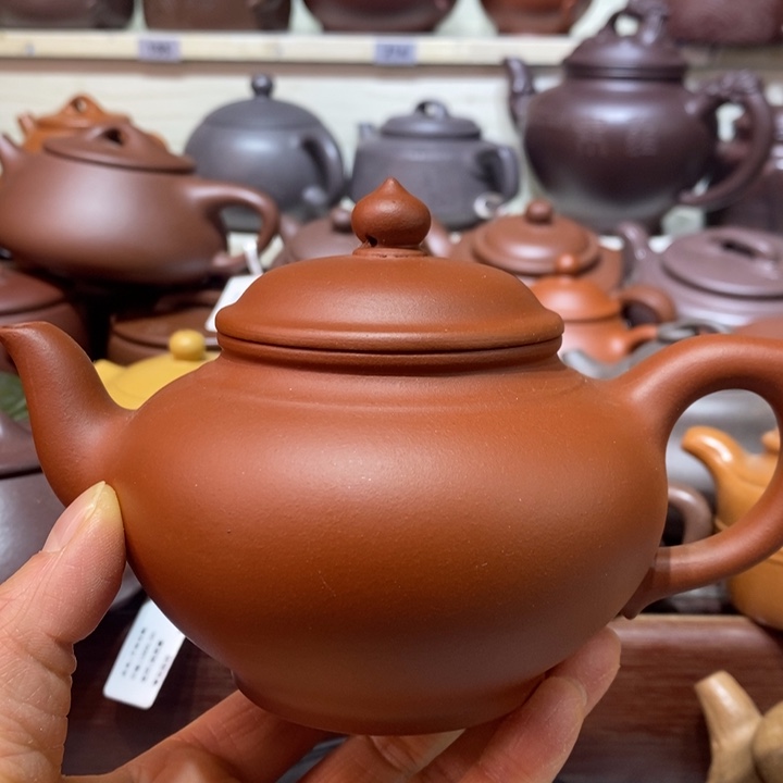 紫砂茶壶微瑕处理一把