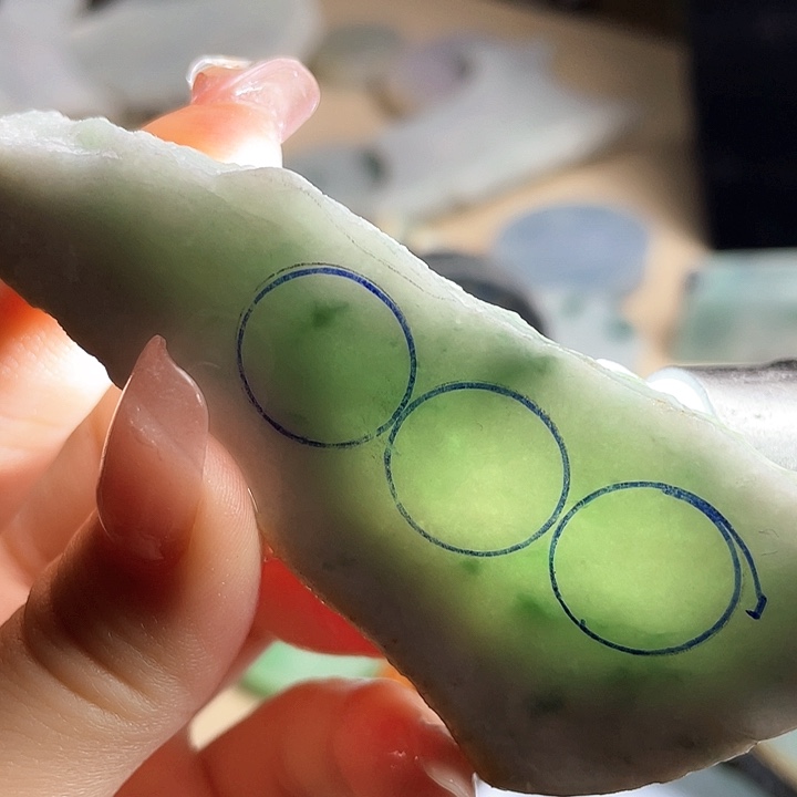翡翠裸石料子不包工