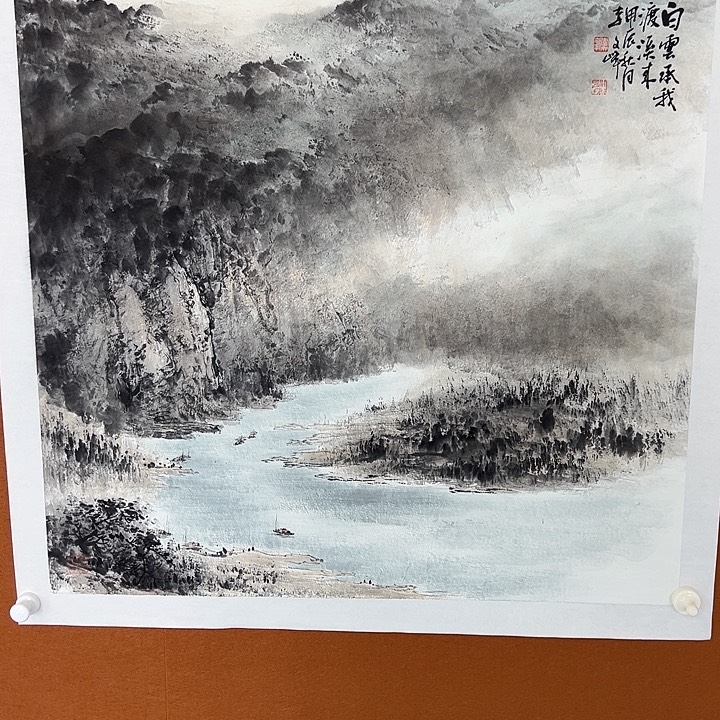 国画李文峰的作品
