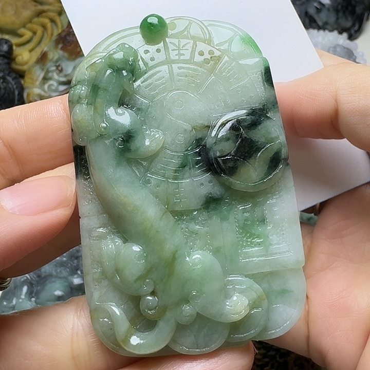 定制翡翠未镶嵌毛货