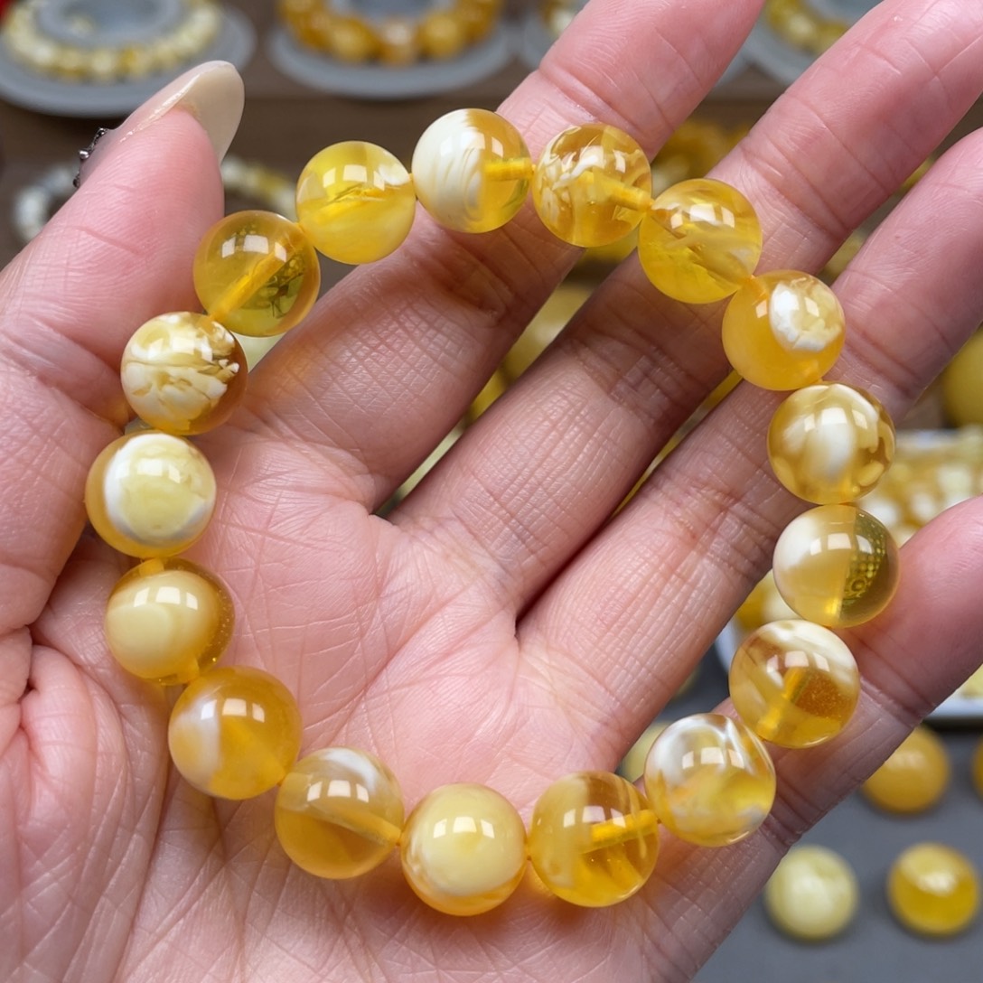 琥珀未镶嵌裸石天然