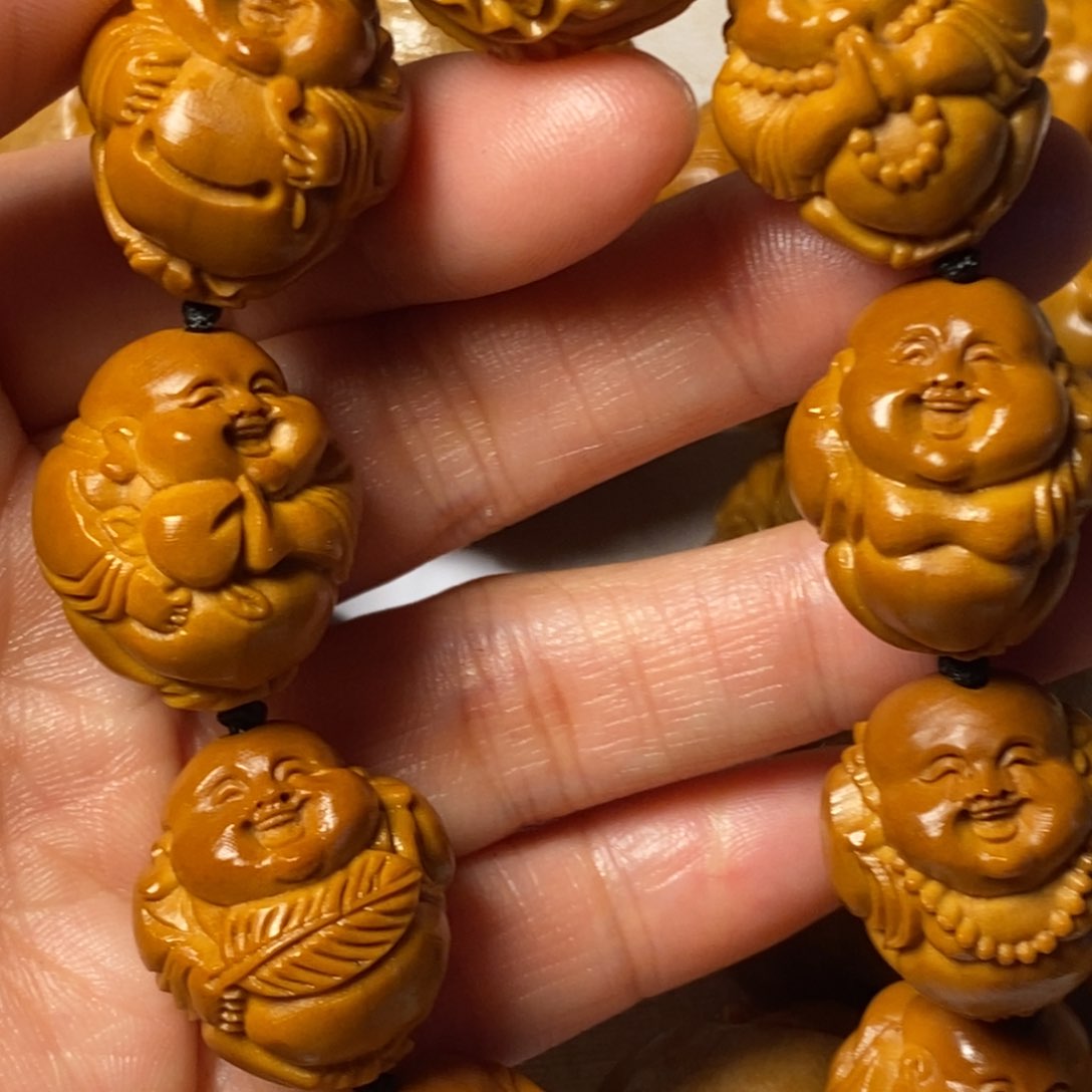 橄榄核手串/手链八大弥勒