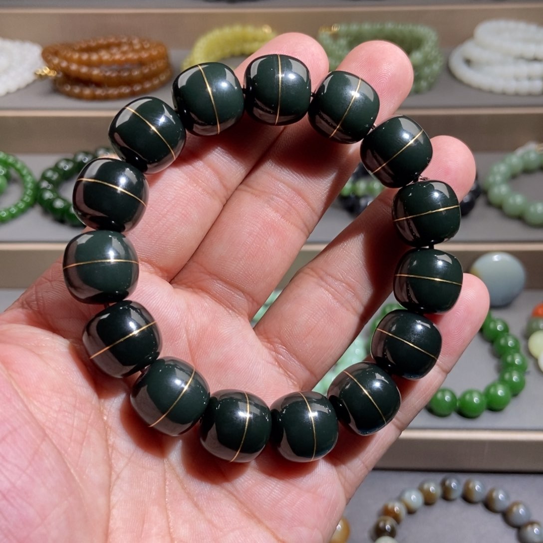 和田玉手链未镶嵌