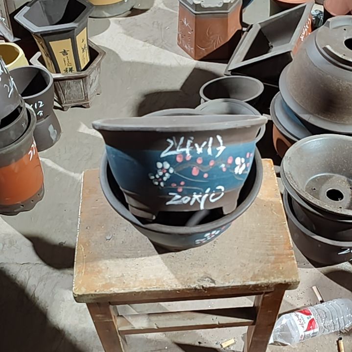 宜兴紫砂花盆清仓