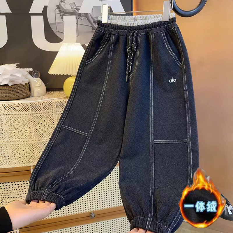 童装男童裤子春秋款冬款儿童运动裤中大童男孩休闲卫裤