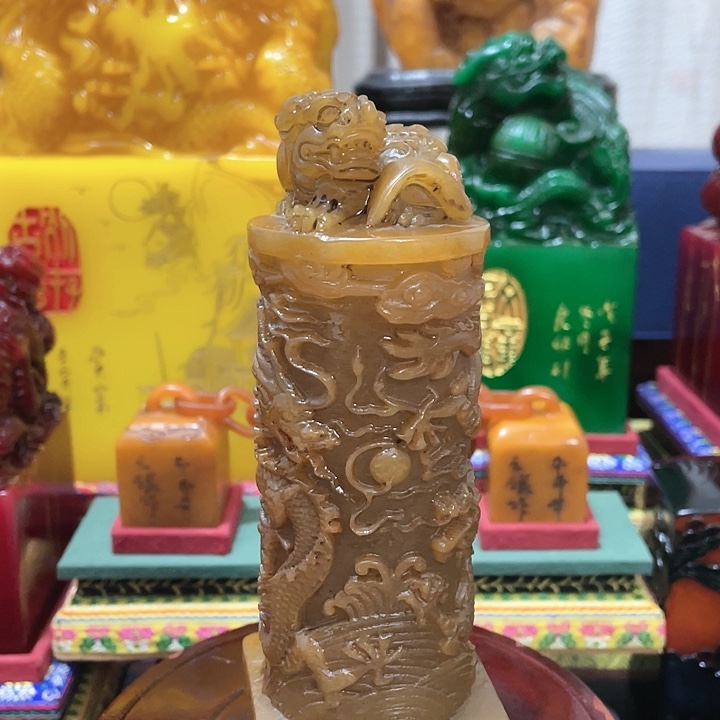 寿山石印石篆刻印章引首章闲章姓名章生日礼物