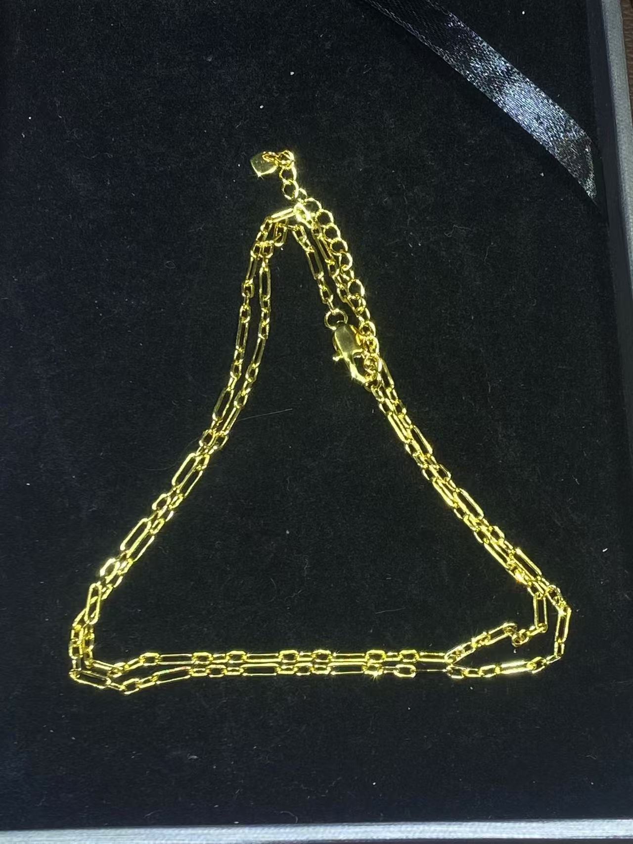 非金属珐琅项链 项链 【米米甄选 高端大气】黄色项链W-2210