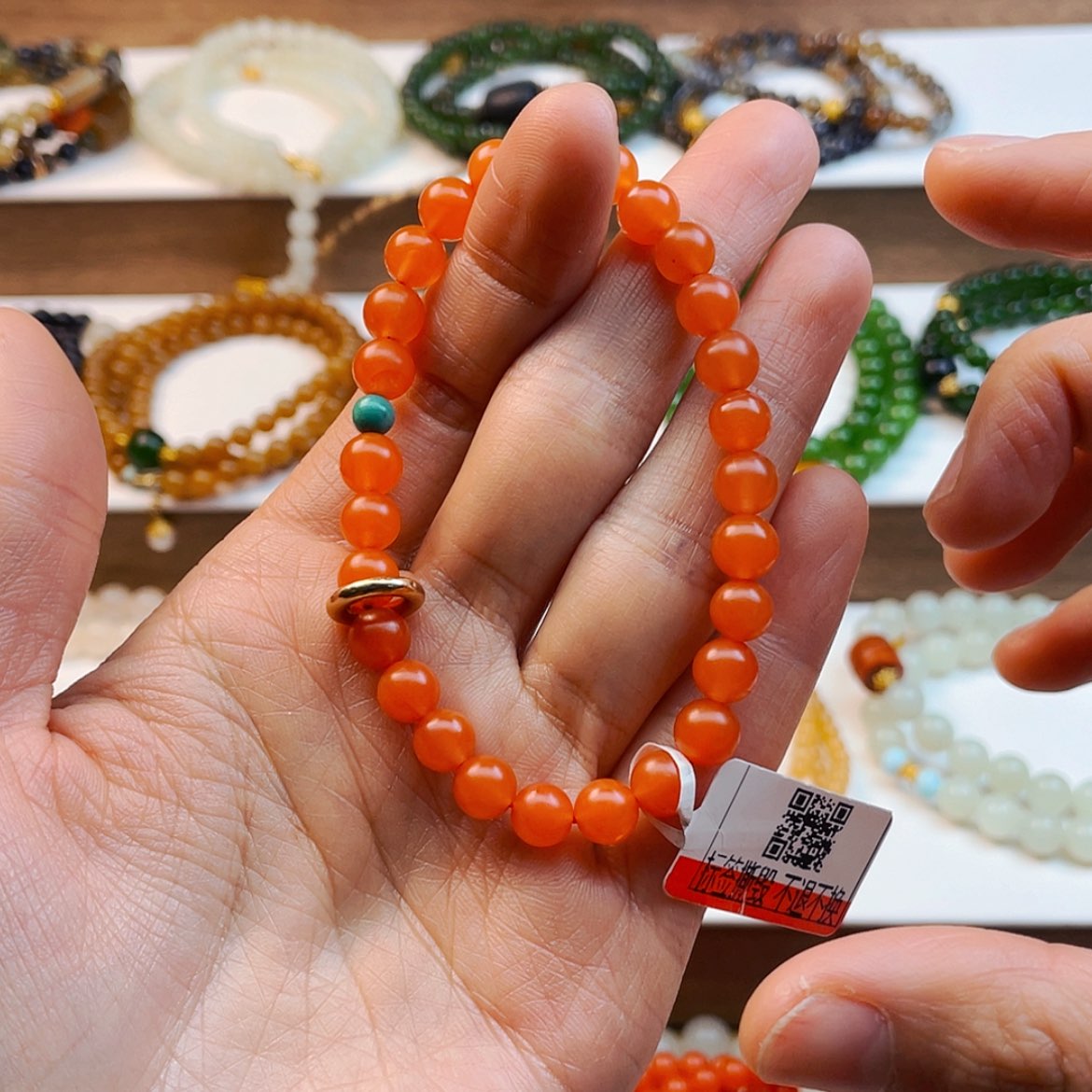 【闪购商品】南红玛瑙手串未镶嵌