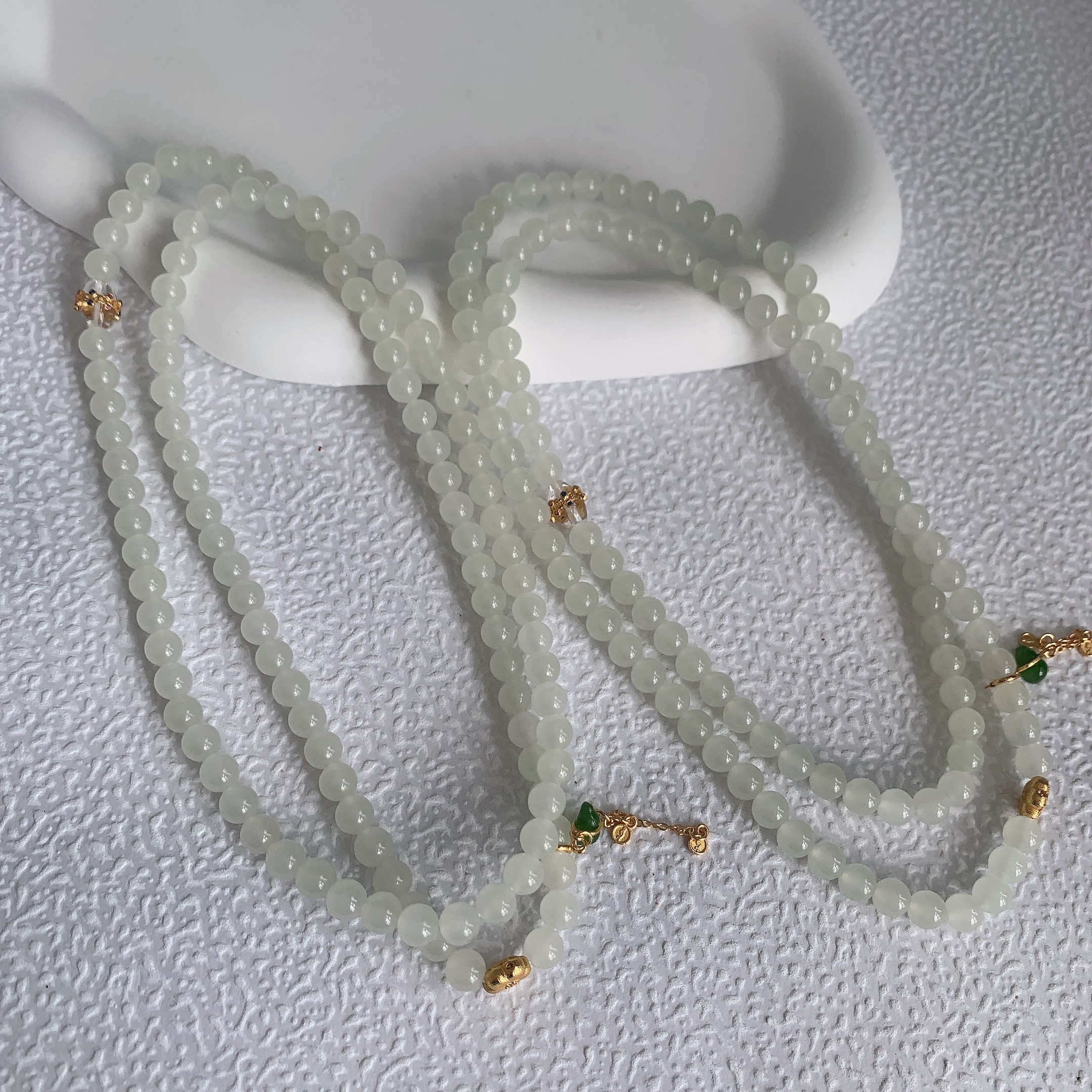 【雅南珠宝】和田玉s925福气满满手串5mm+（多样性发一）YTC64-10