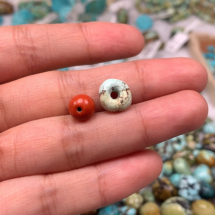 南红玛瑙未镶嵌扣子