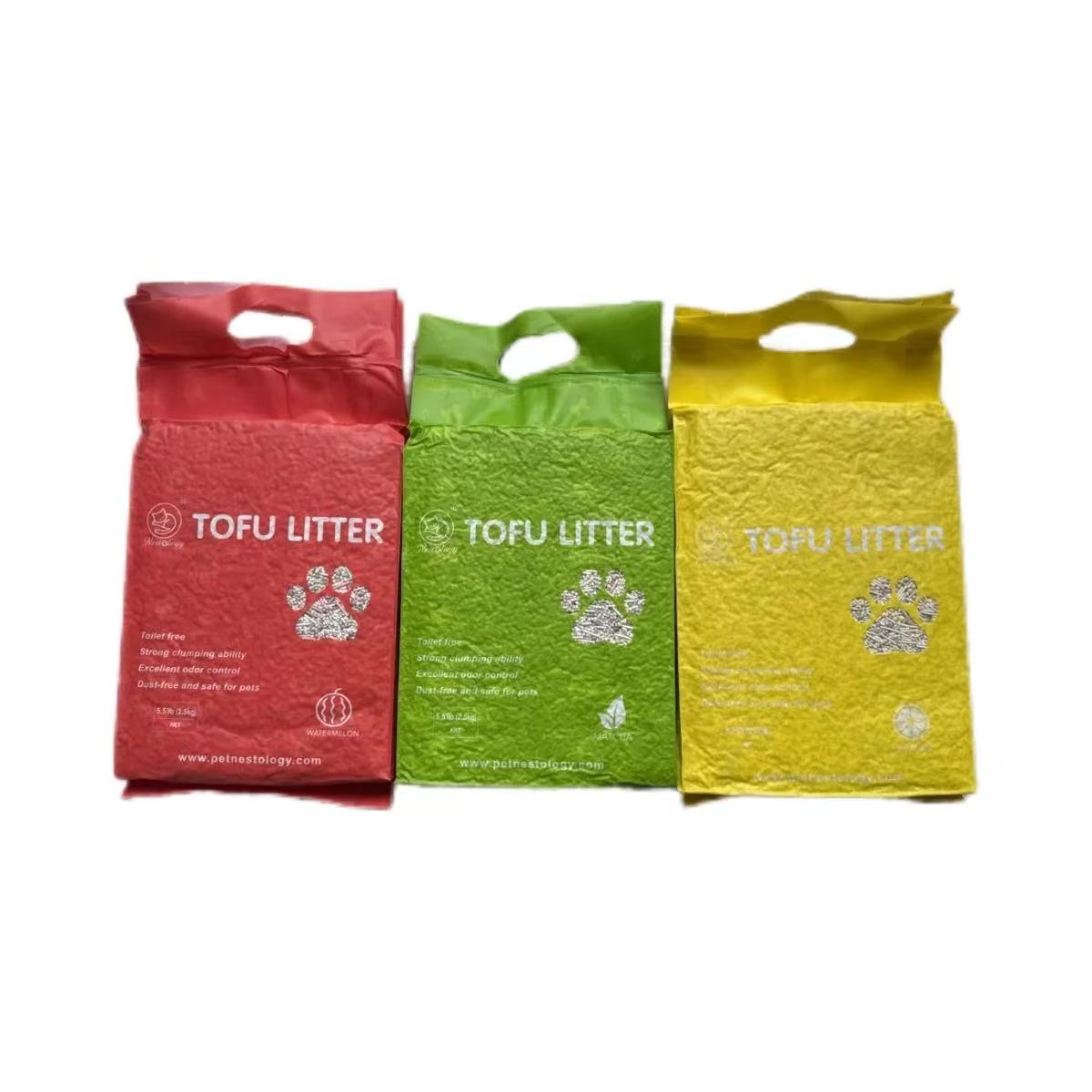 猫砂除臭结团混合低尘豆腐砂不沾底秒吸水豆腐猫砂2.5kg