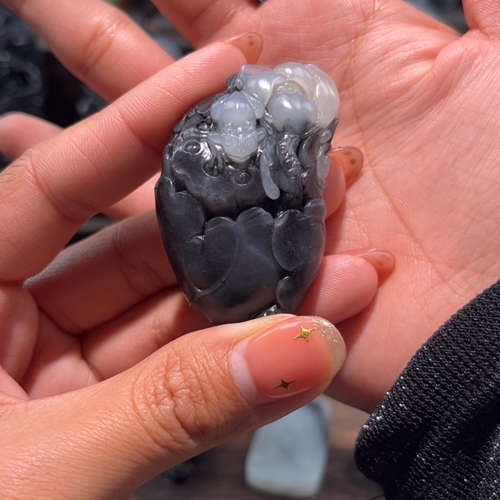 和田玉未镶嵌吊坠(不含链)