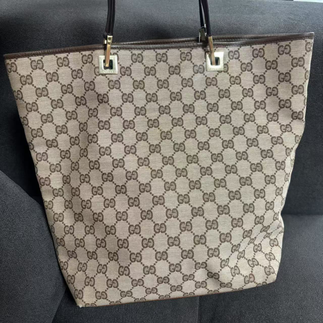 95新 GUCCI/古驰 G专属/古驰菜篮子单肩包/04011