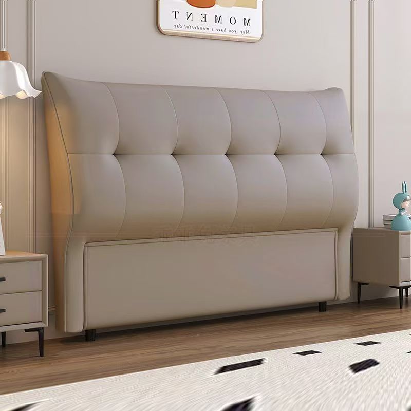 全实木框架无异味生态皮实木框架防水防污舒适软包床头