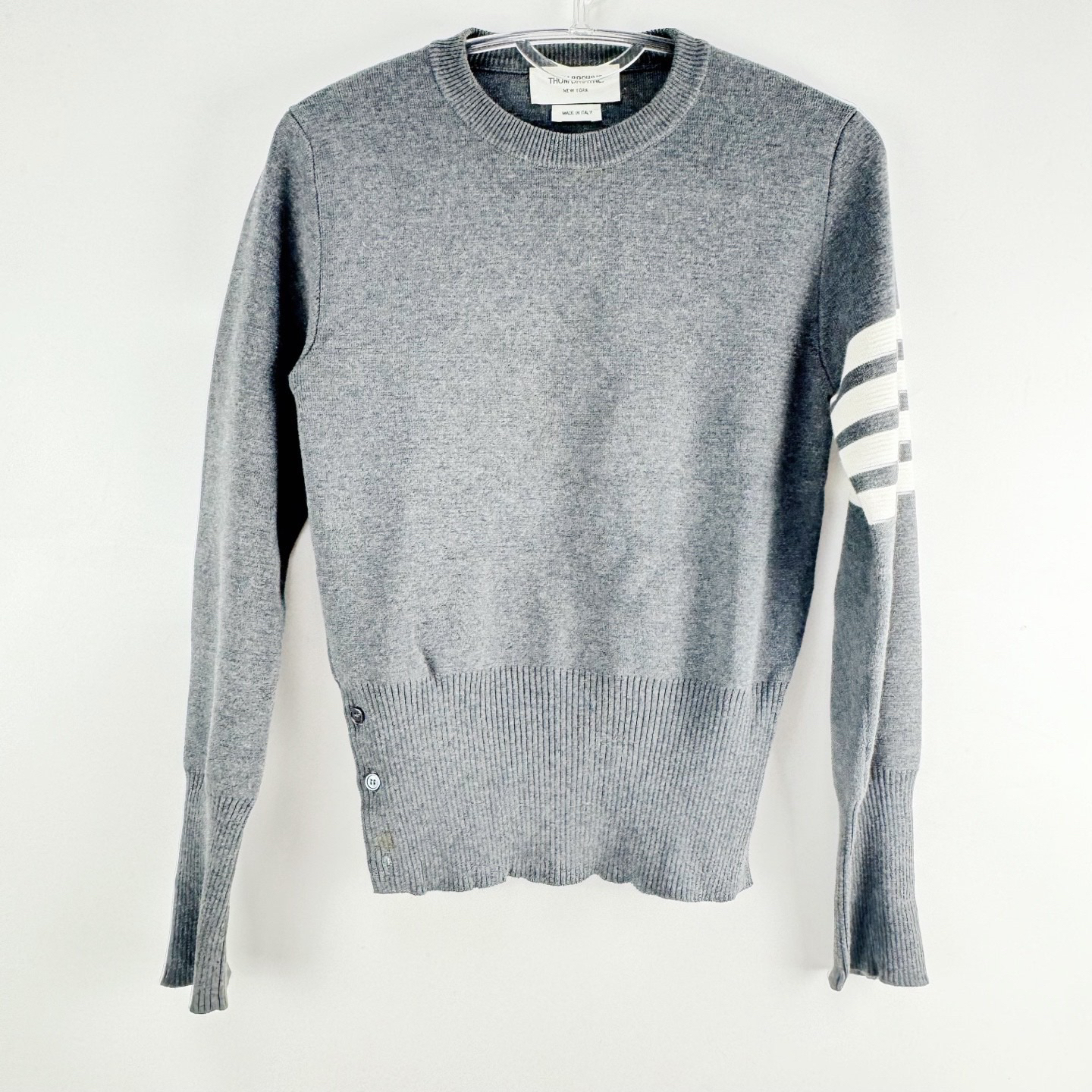 99新 THOMBROWNE 0码 浅灰色经典款 99新 sz0205