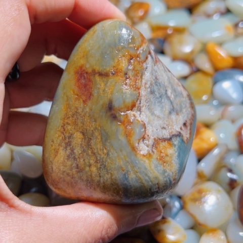 和田玉（糖玉）手链未镶嵌14