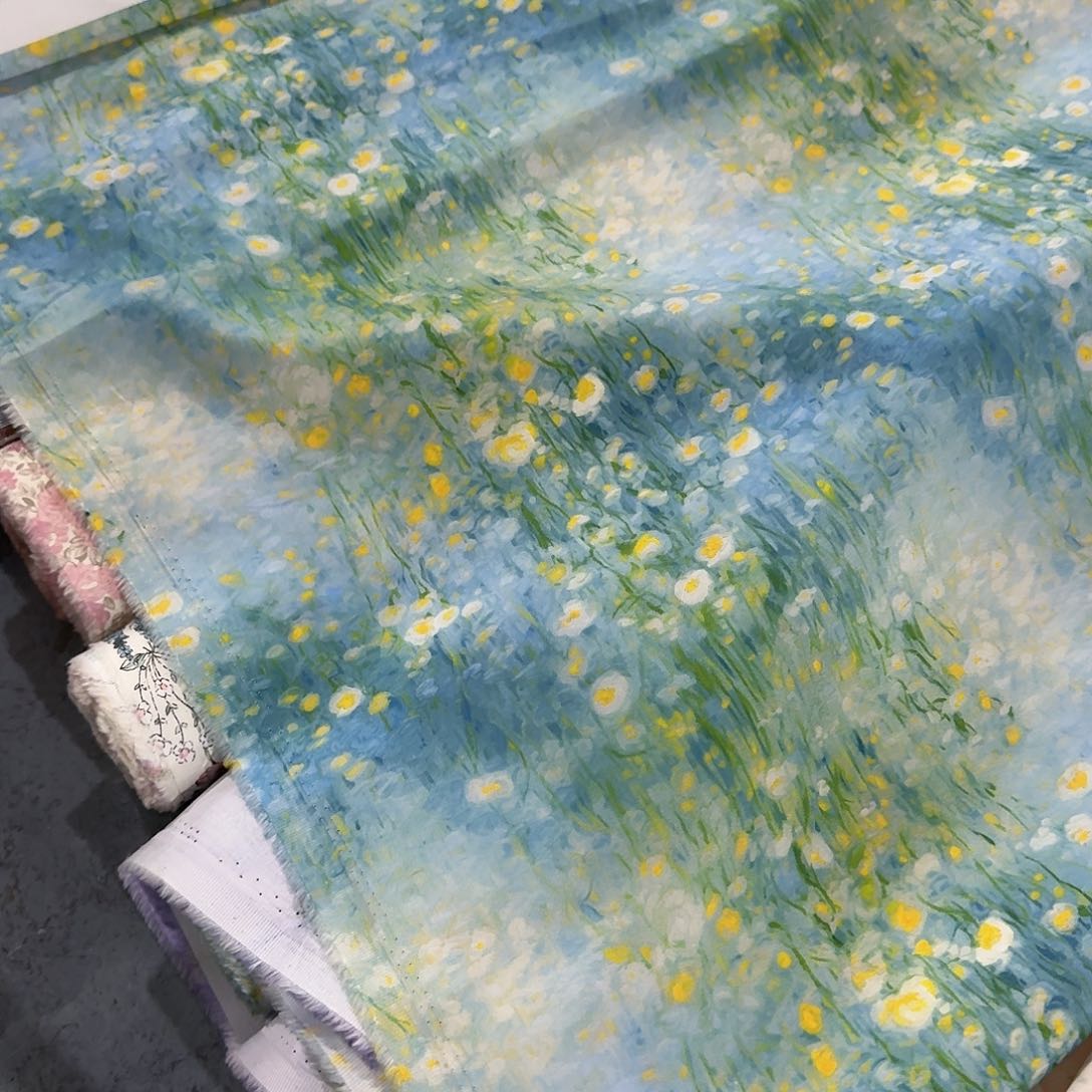 纯棉60支加密贡缎1米价1.5米宽D区