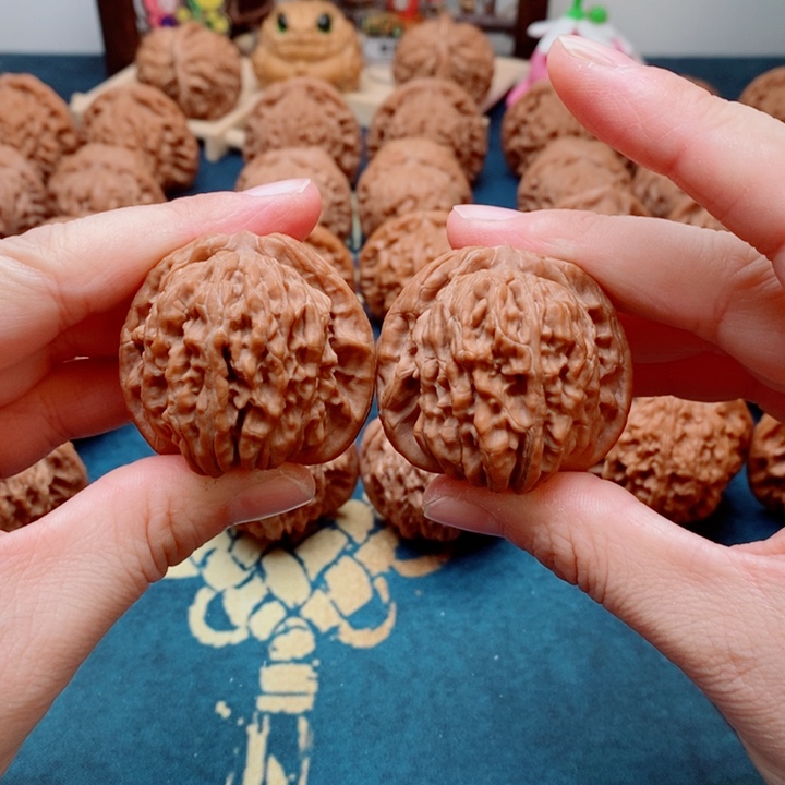 文玩核桃把件四座楼41