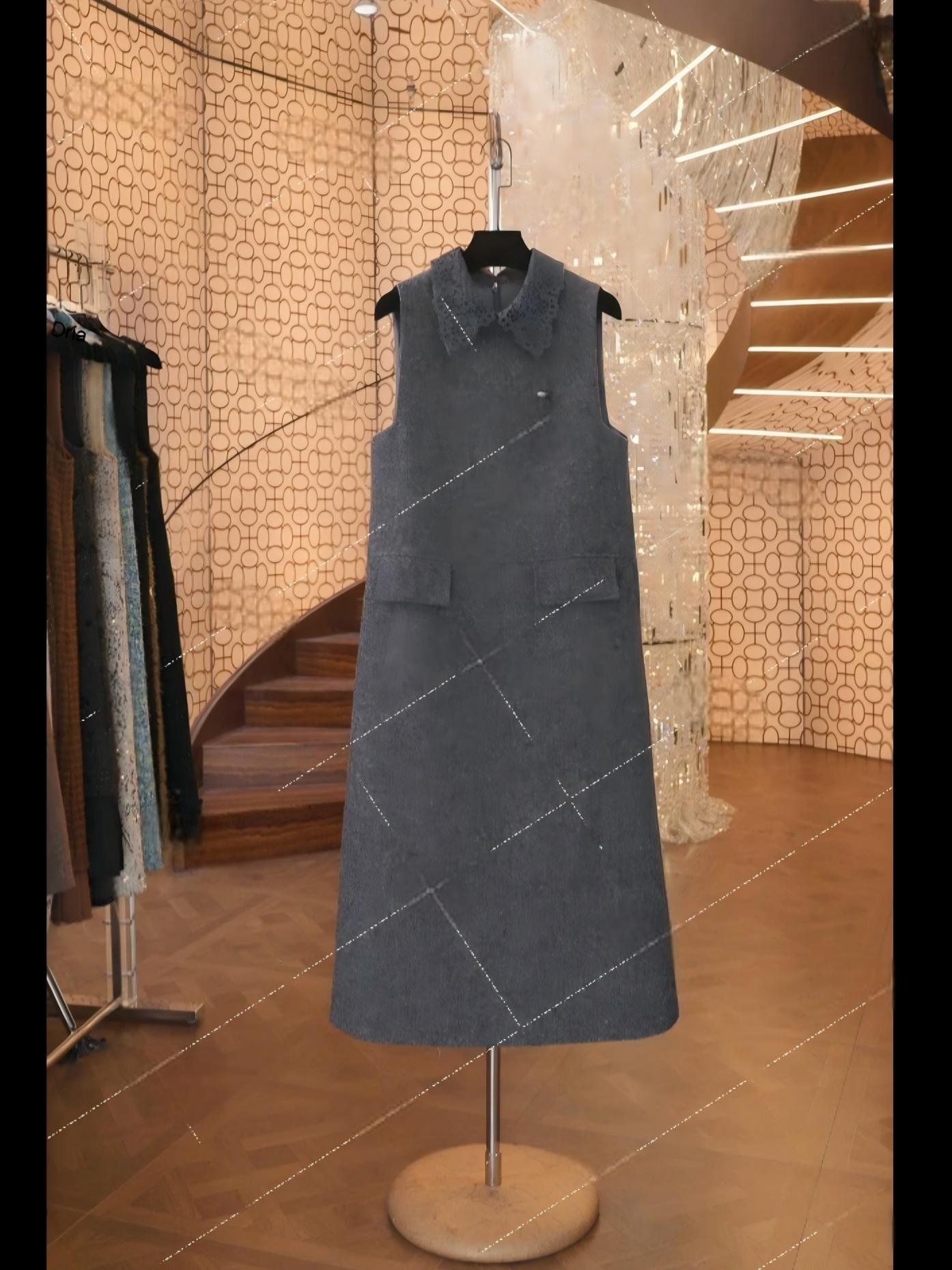 【宠粉价】秋冬新款无袖显瘦国风时尚宽松连衣裙W-A1558