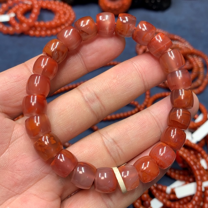 未镶嵌手串南红玛瑙10+’mm