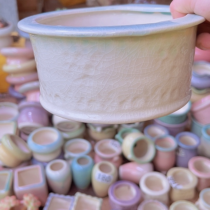 红陶陶瓷花盆单场满12包邮