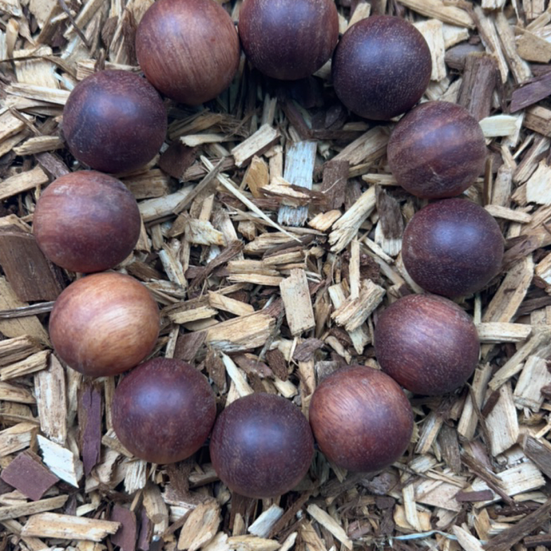 51福来精选文玩沉香木作手串19mm左右