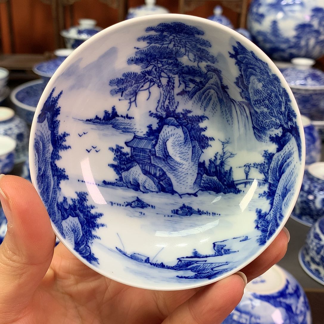 【闪购商品】瓷片景德镇陶瓷主人杯