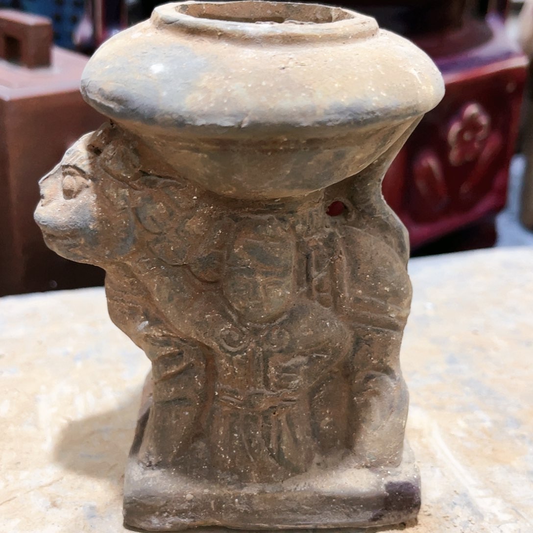 瓦当摆件摆件茶桌茶台陶瓷