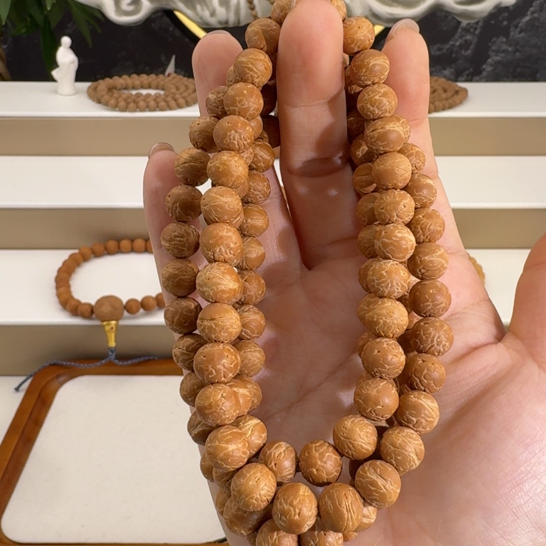手串凤眼菩提梵品108原皮念珠