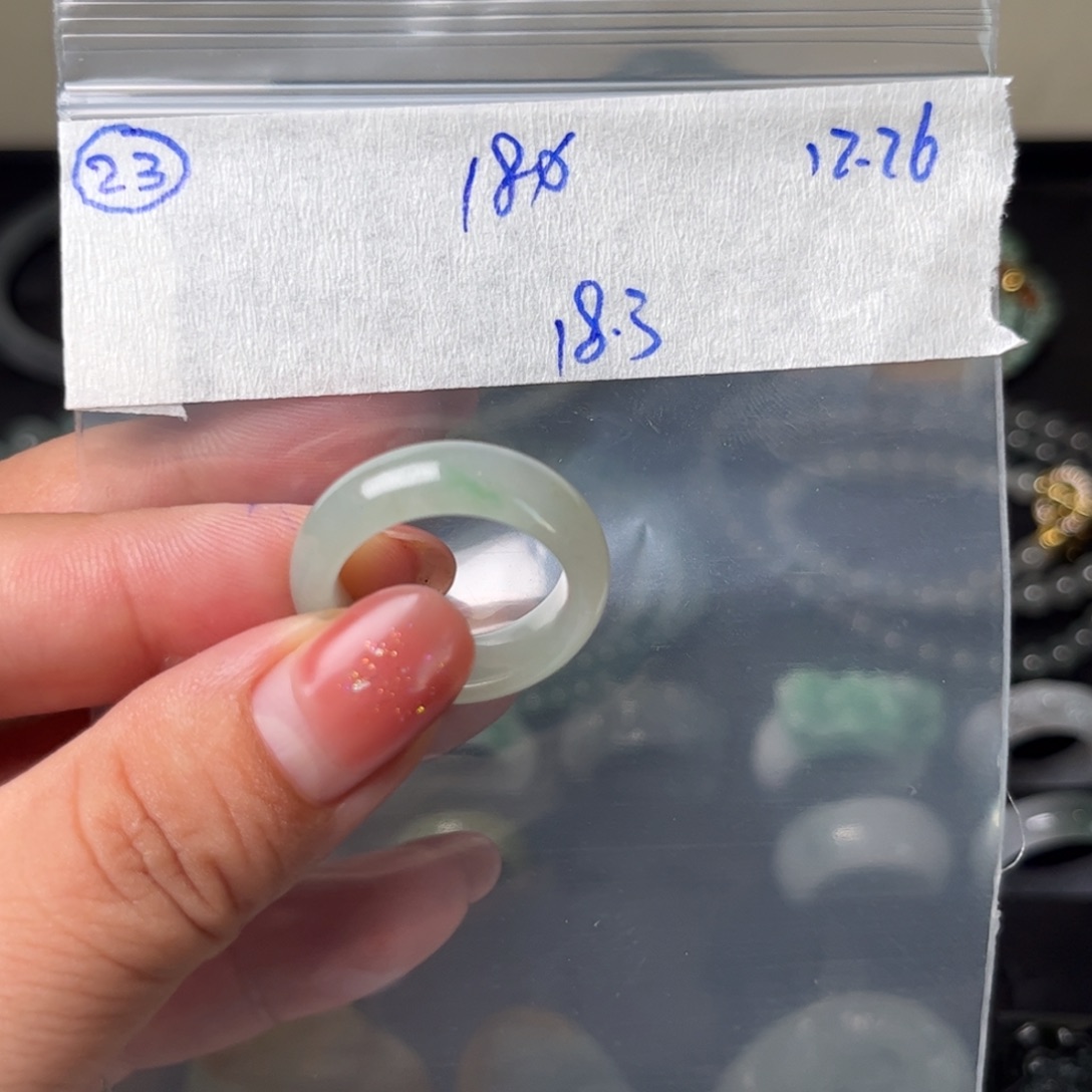 景***柏定制翡翠未镶嵌18.3
