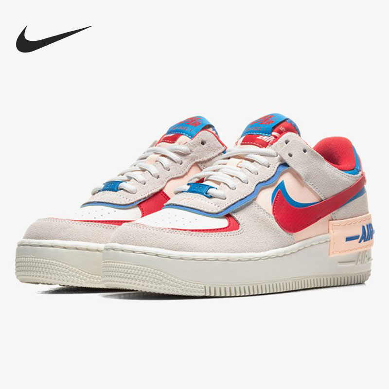 Nike/耐克正品AirForce1空军一号女子低帮板鞋CU8591-100