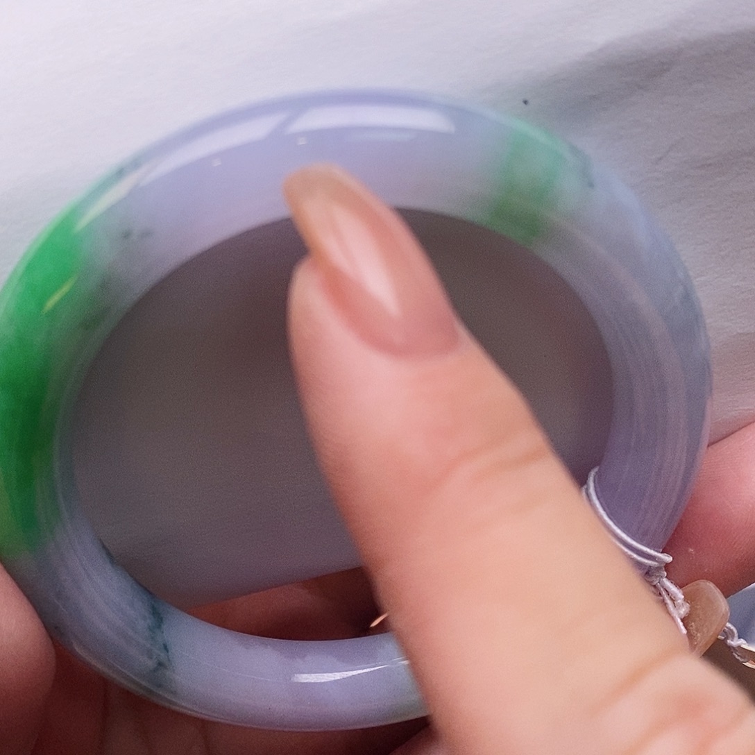 翡翠未镶嵌手镯56