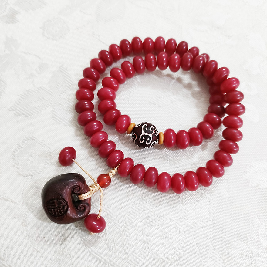 非金属木质手链 民族风复古气质手工手串饰品1049