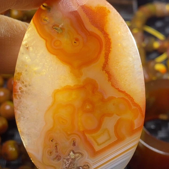 玛瑙/玉髓颈饰未镶嵌旺*