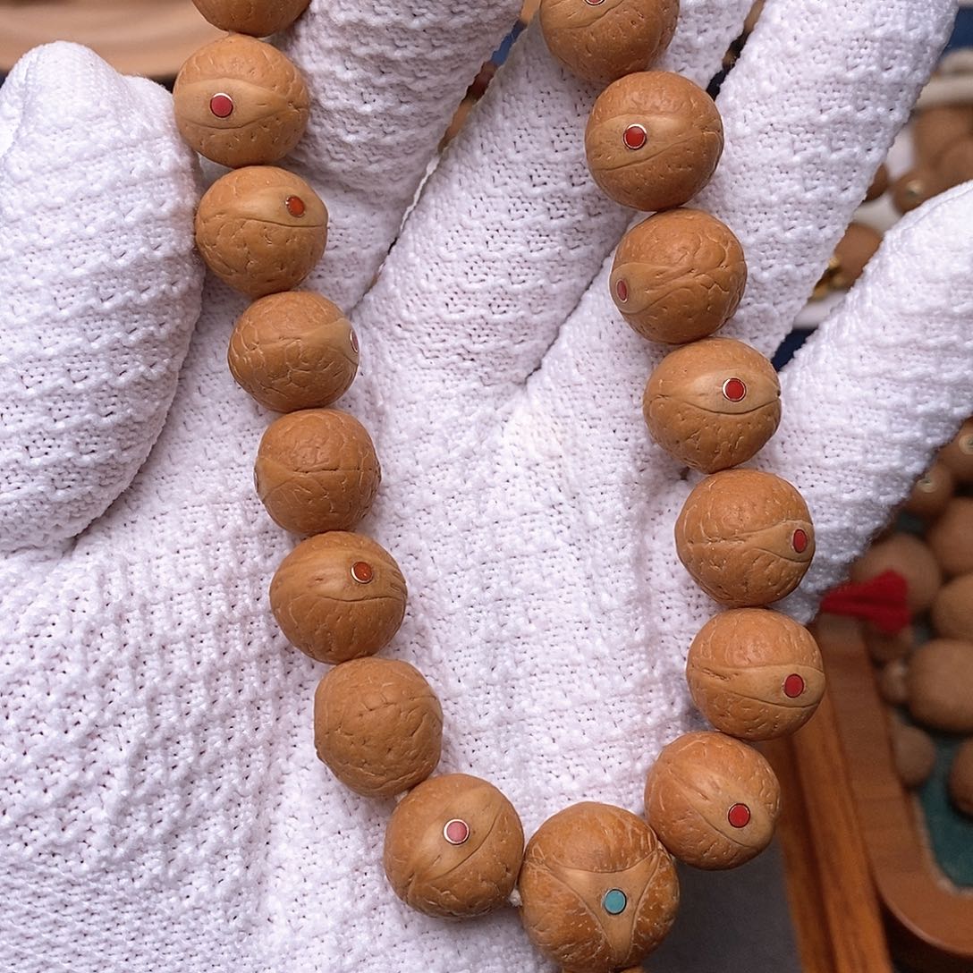 凤眼菩提手串镶嵌凤眼15