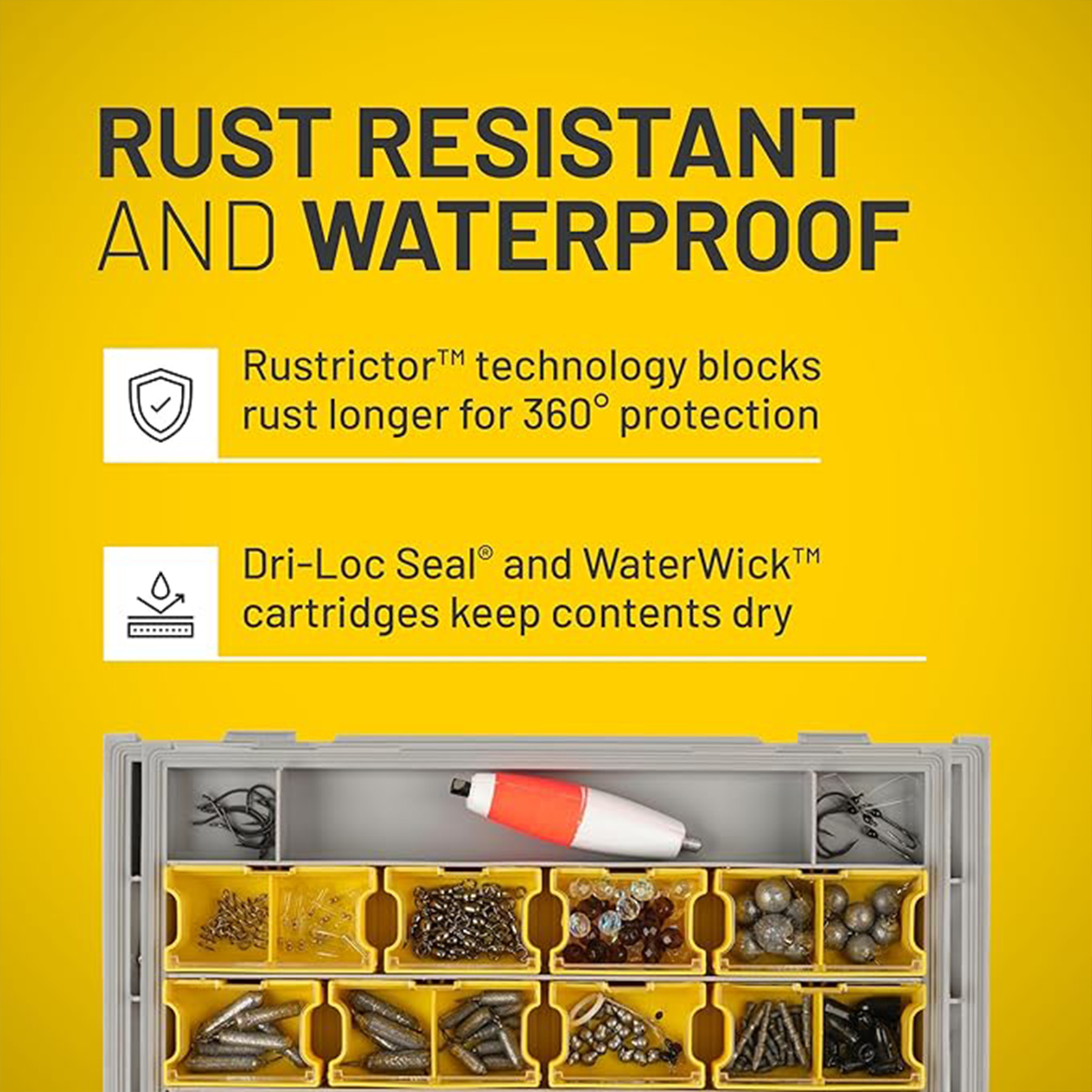 plan原装无标竞技路亚饵收纳盒防水大容量可自由收纳的渔具工具盒