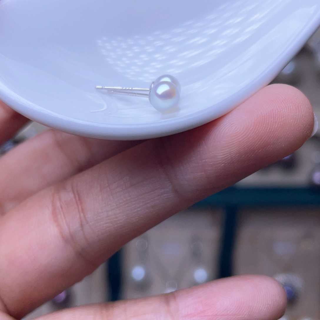 银S925镶嵌淡水珍珠其他