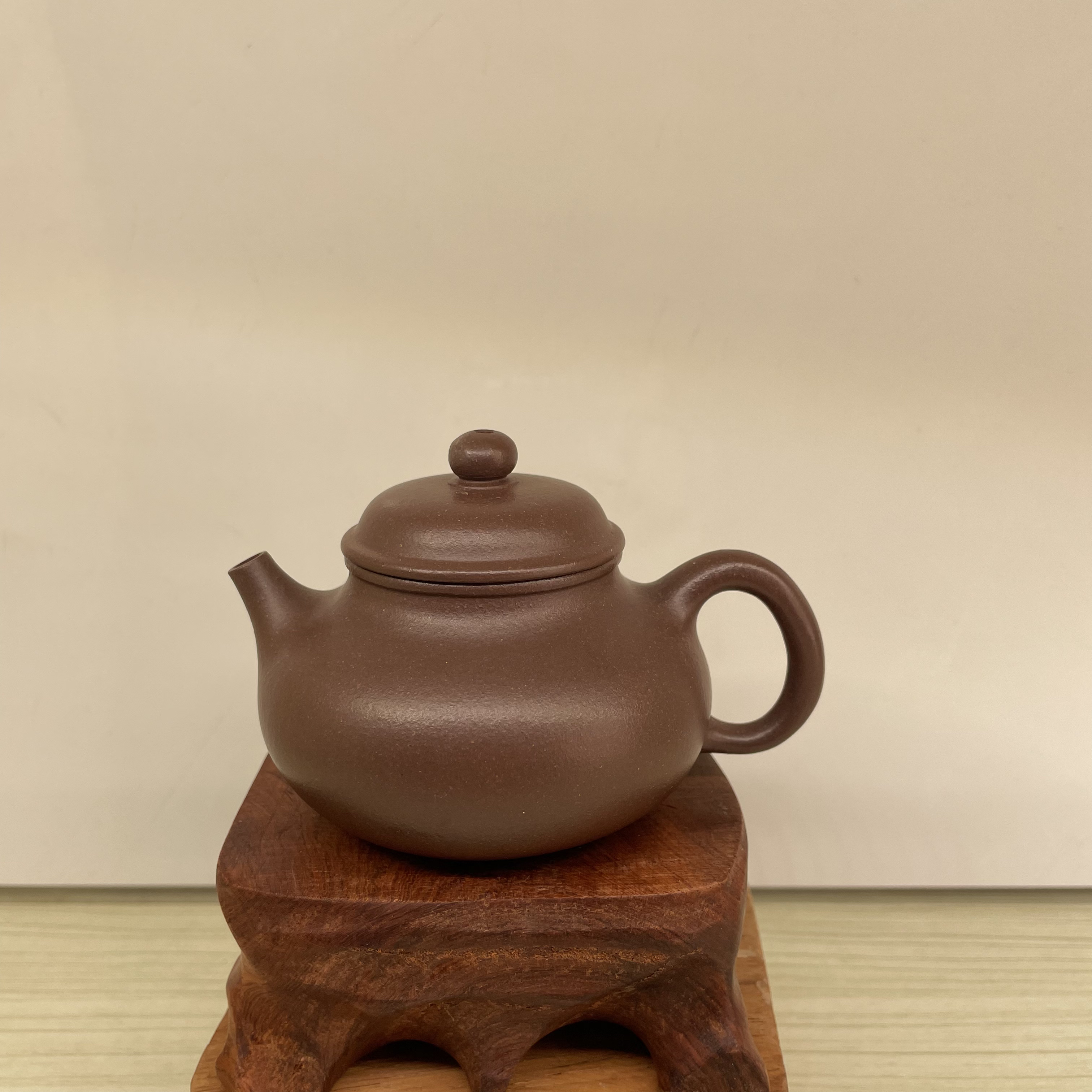 手工壶小容天，地槽青，容量：110cc-120cc