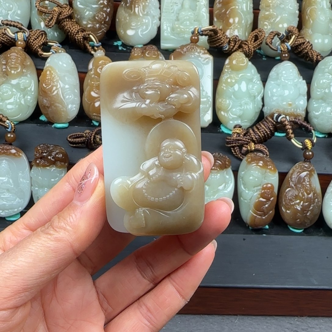 和田玉挂件未镶嵌