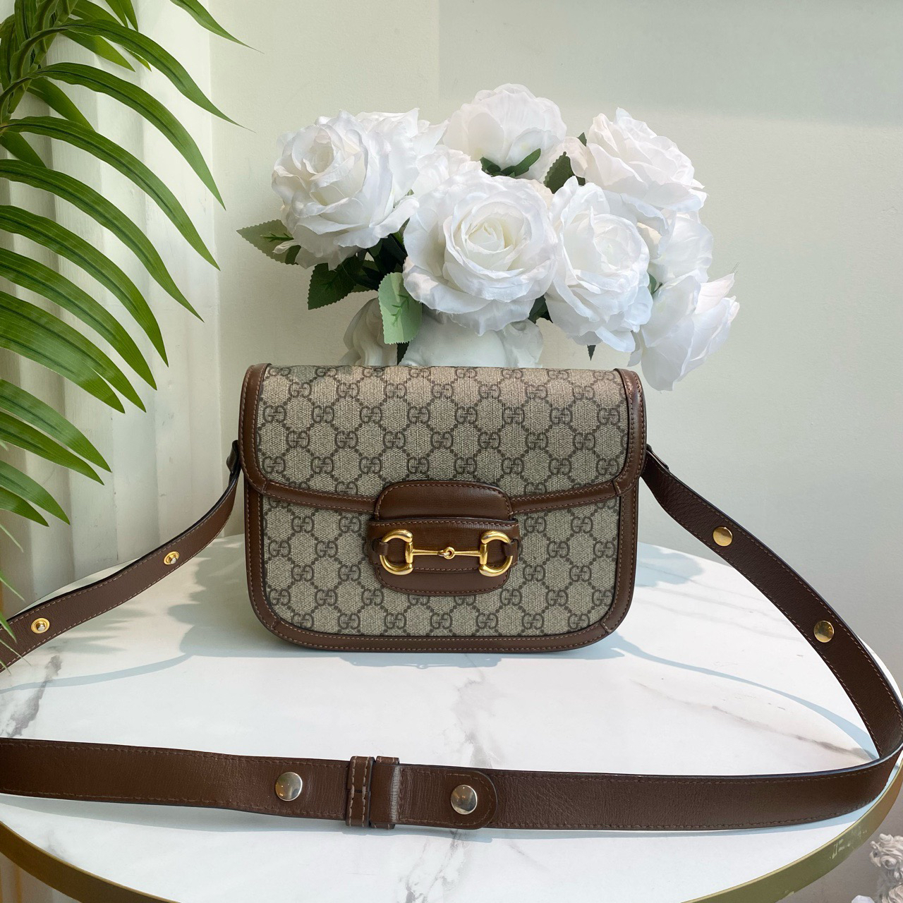 95新 GUCCI/古驰 多宝二奢/60530/1955马鞍