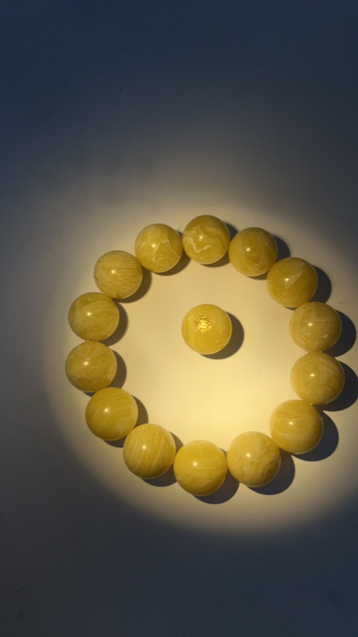 251号-尺寸1.6正圆手串-送带标珠-千层花万层雪