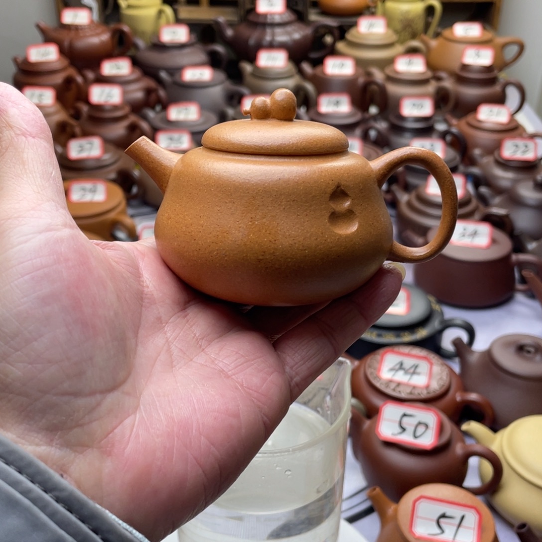 茶壶紫砂宜兴紫砂半手工