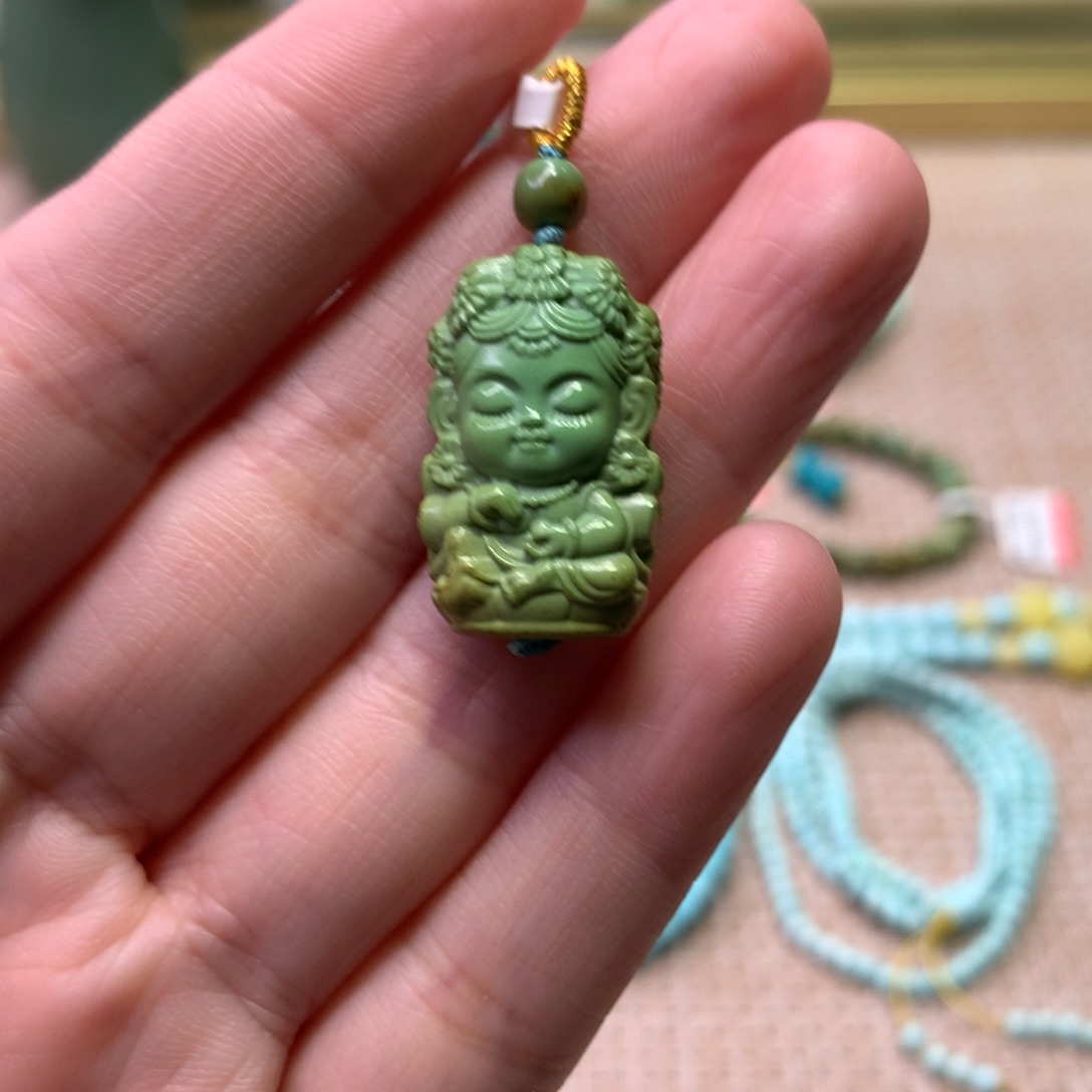 绿松石未镶嵌配饰