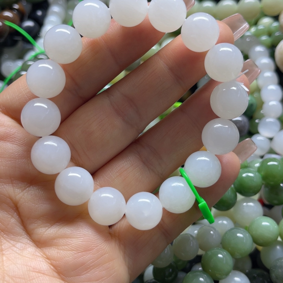 和田玉手链未镶嵌