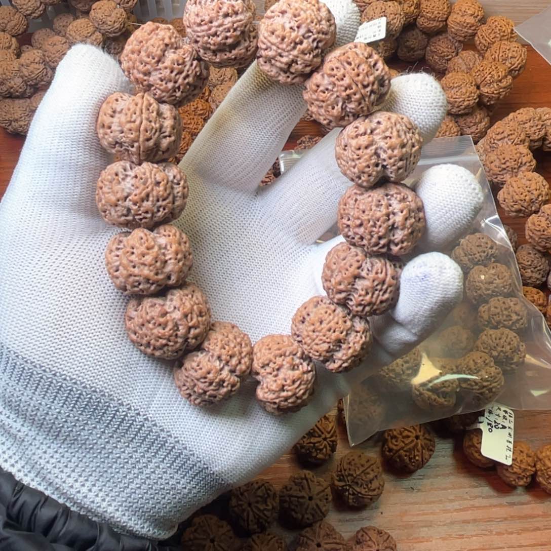 金刚菩提手串长***花25mm经典五