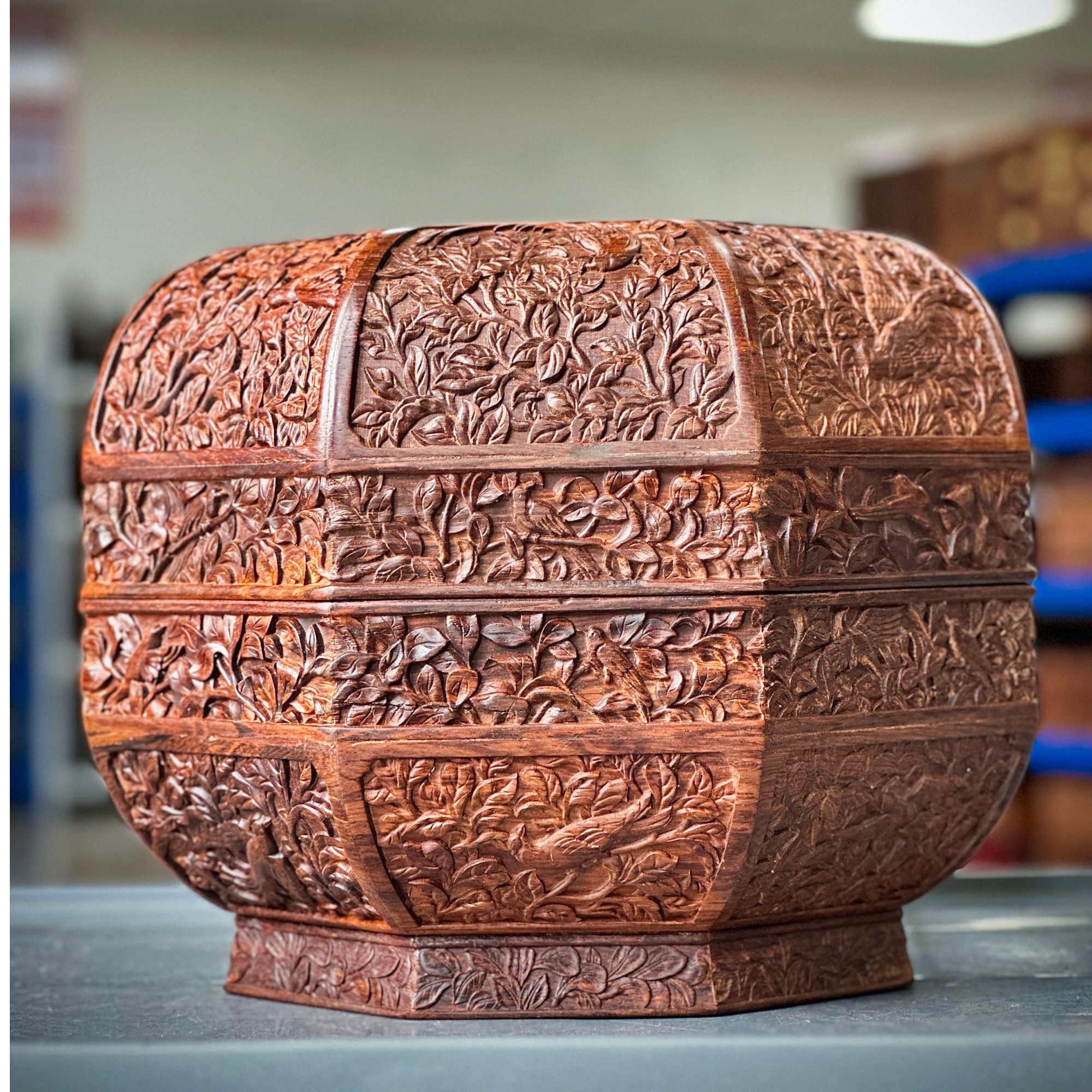 DZ1208-P7MK八仙祝寿八方盒  264×264×210mm