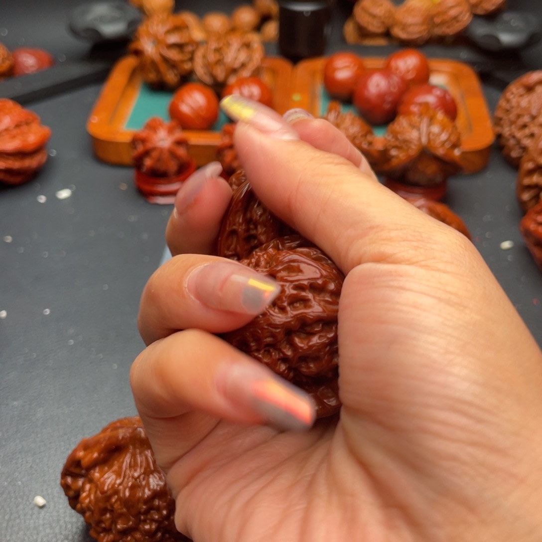 把件文玩核桃将军膀