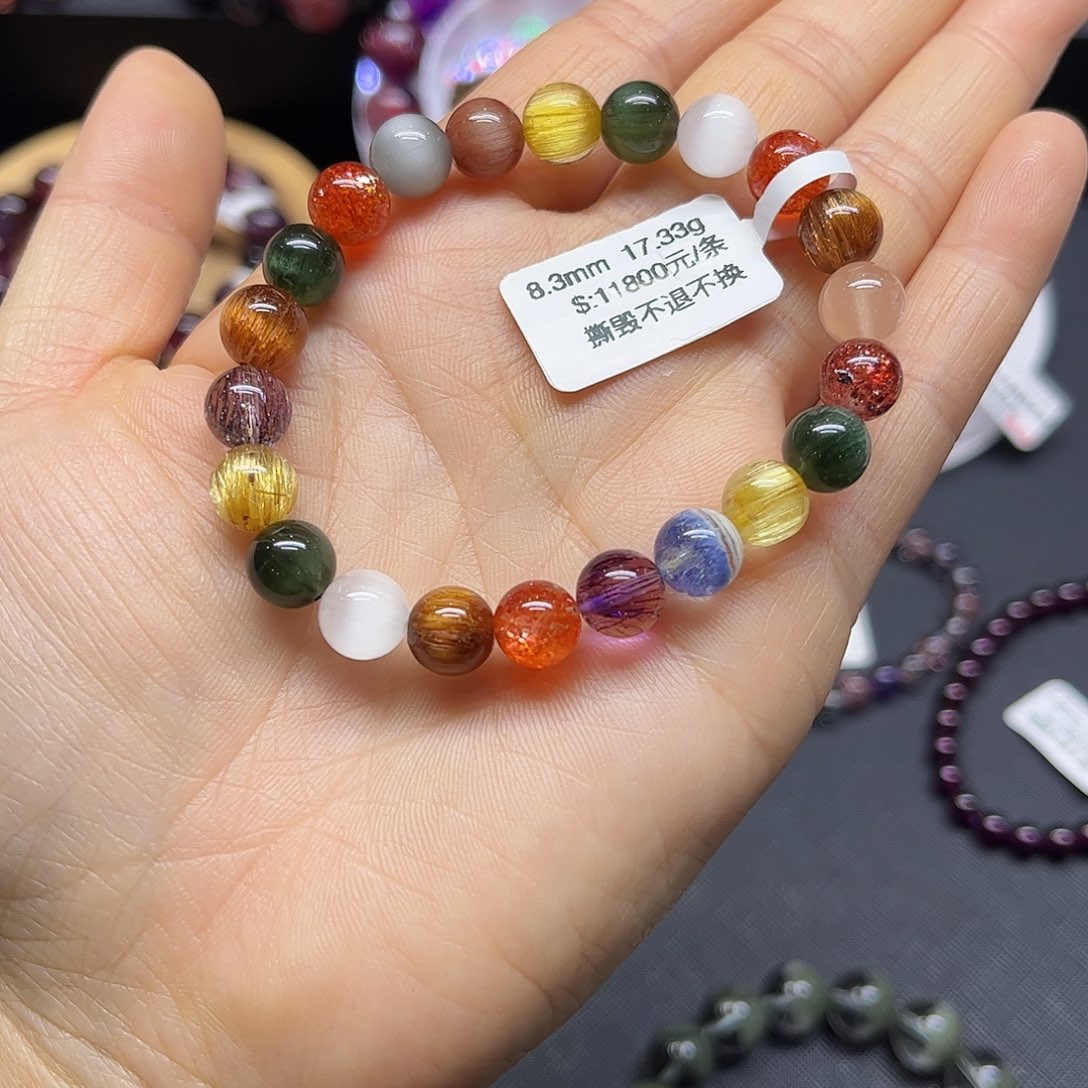 水晶手链未镶嵌遇**莉